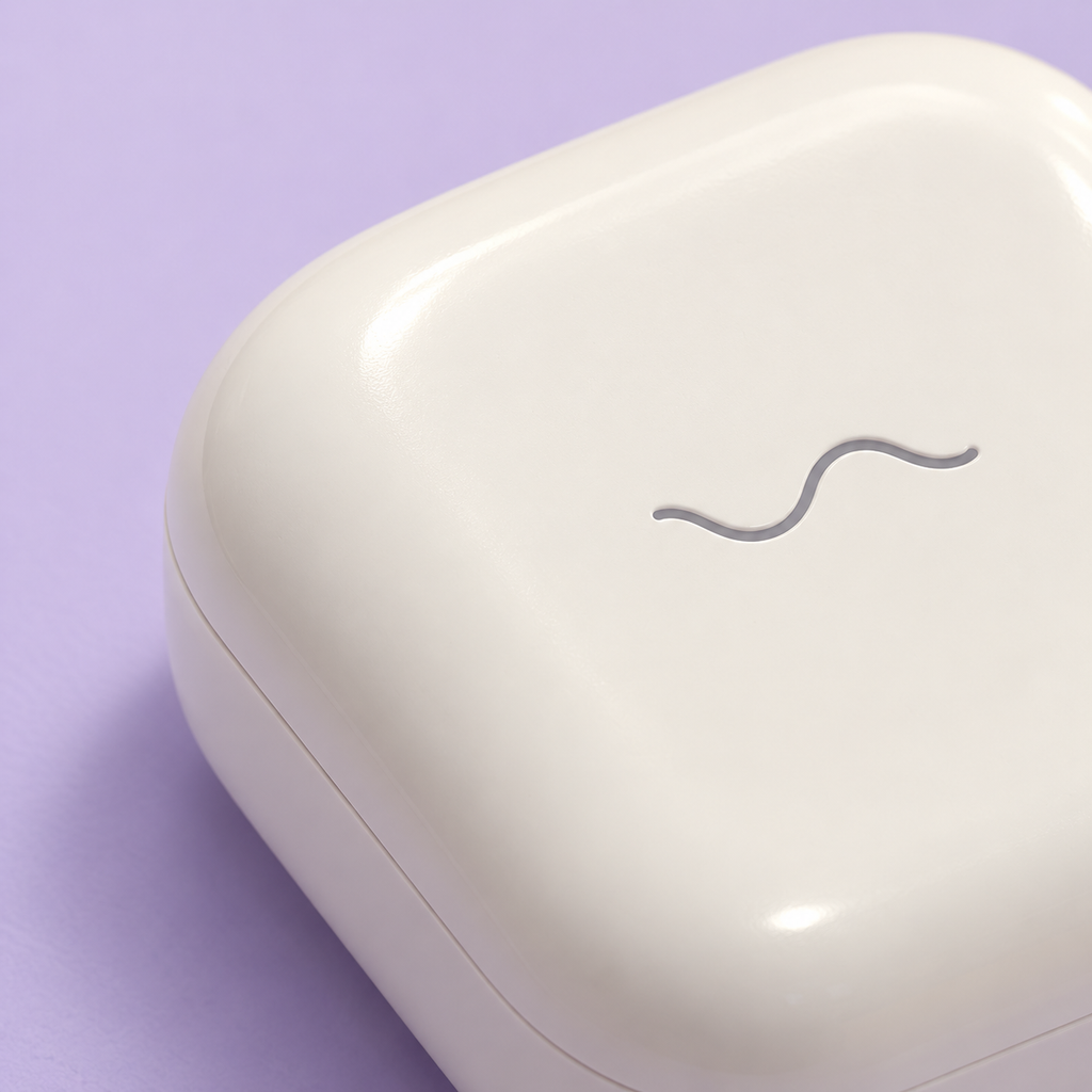 Aurevi Pod — Estuche portátil con luz UV para el cabezal del cepillo